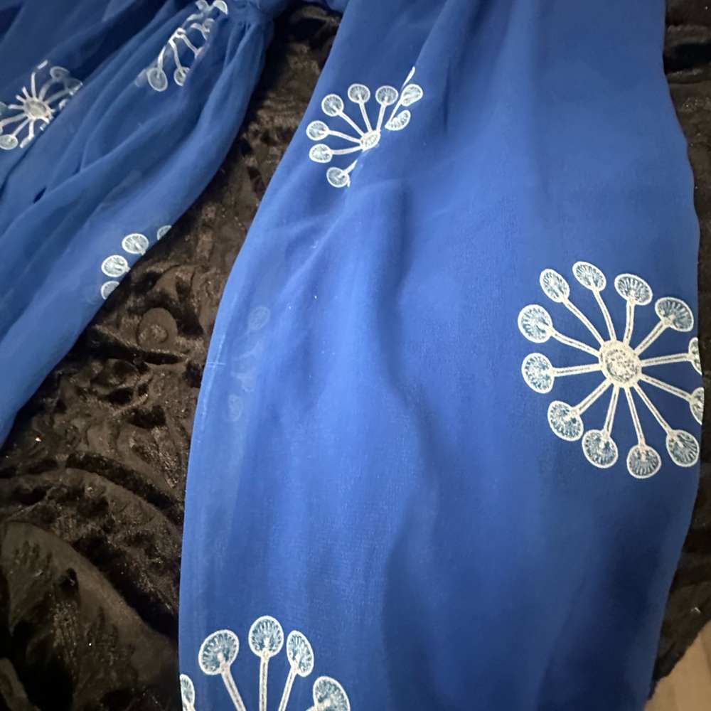 Blue Floral Maxi Dress - Brand - Picture 5 of 6